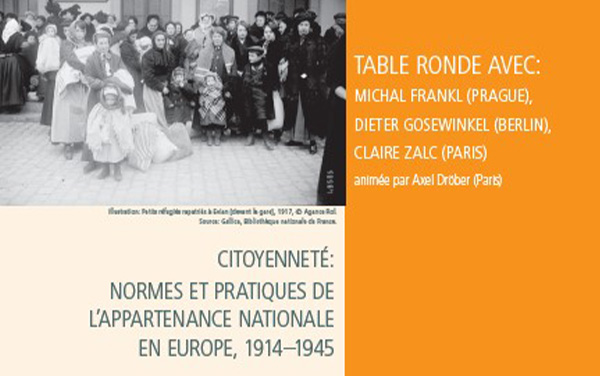 Table ronde à l’Institut historique allemand de Paris